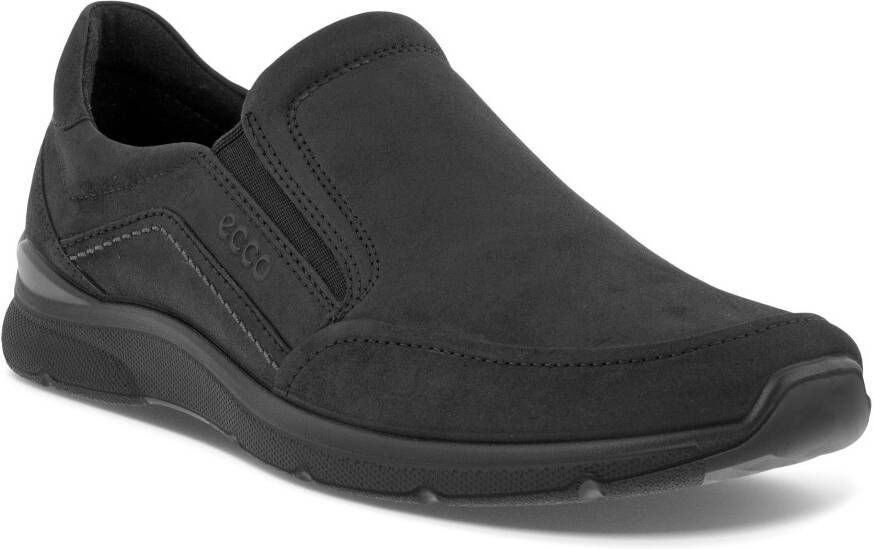 Ecco Instappers Irving black Flutter met stretchinzet aan beide kanten Schoenen