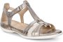 Ecco Sandalen Flash zomerschoen sandaal klittenbandschoen in metallic-look - Thumbnail 6