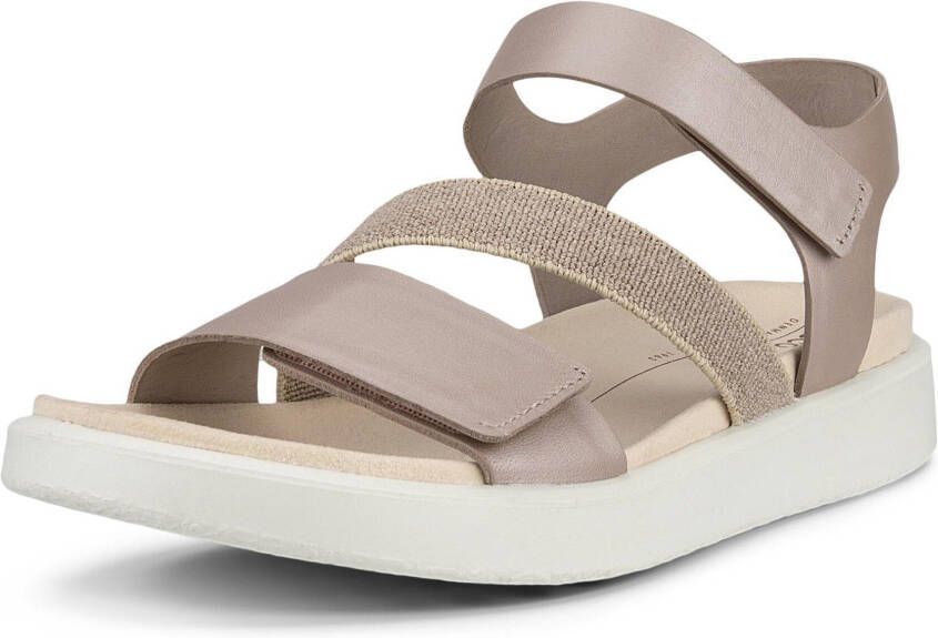 Ecco Sandalen FLOWT W zomerschoen sandaal klittenbandschoen met praktische klittenbandjes