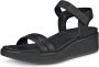 ECCO Flowt Wedge LX W Dames leren sleehak sandaal Zwart Size: 40 (UK 6.5-7) - Thumbnail 4