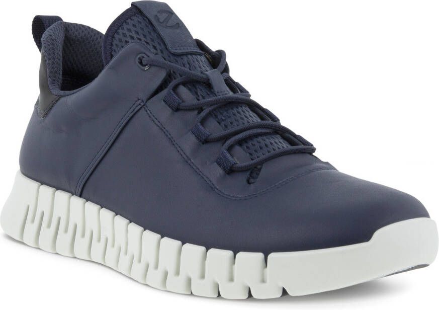 Ecco Sneakers GRUUV M vrijetijdsschoen halfschoen met uitneembare dual-fit binnenzool