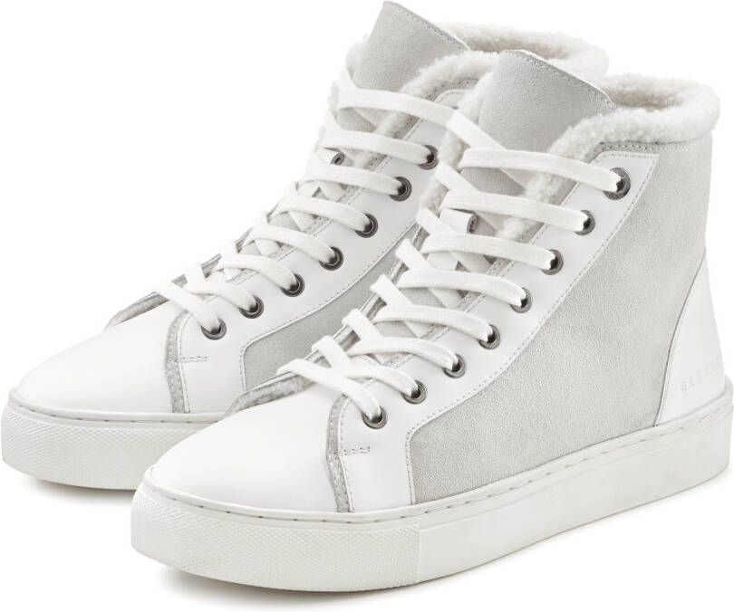 Elbsand Hoge veterschoenen High-top sneakers laarzen winterlaarzen van leer