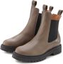 Elbsand Laarsjes Chelsea laarzen instaplaarzen bikerboots van leer - Thumbnail 1