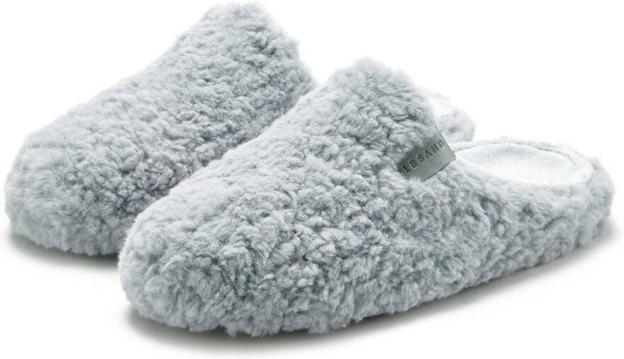 Elbsand Pantoffels Pantolette pantoffel mule sandaal knuffelig faux fur