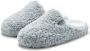 Elbsand Pantoffels Pantolette pantoffel mule sandaal knuffelig faux fur - Thumbnail 1