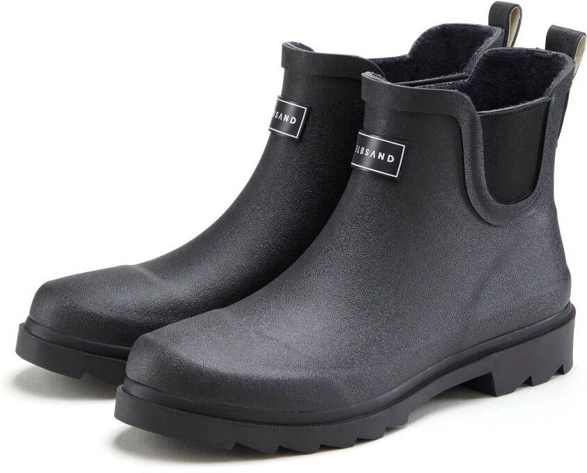 Elbsand Rubberlaarsjes uit waterdicht materiaal rubberlaarzen boots instaplaarzen vegan