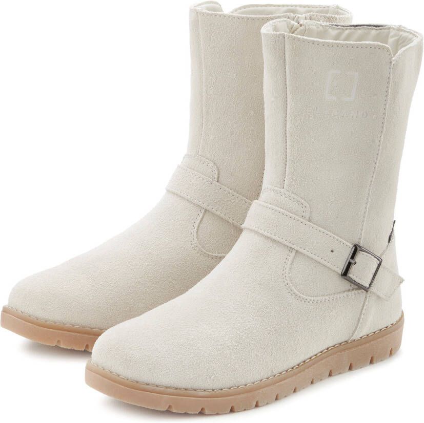 Elbsand Winterlaarzen Boots winter enkellaars leer wind- & waterafstotende Tex-membraan