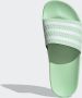 Adidas Originals Adilette Slides Dames Semi Green Spark Cloud White Semi Green Spark- Dames Semi Green Spark Cloud White Semi Green Spark - Thumbnail 3