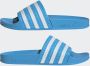 Adidas Originals Adilette badslippers lichtblauw wit - Thumbnail 10