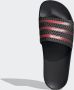 Adidas Originals Adilette badslippers zwart donkerrood - Thumbnail 20