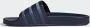 Adidas Originals Adilette badslippers donkerblauw zilver - Thumbnail 17