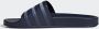 Adidas Originals Adilette badslippers donkerblauw zilver - Thumbnail 7