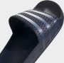 Adidas Originals Adilette badslippers donkerblauw zilver - Thumbnail 12