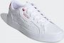 Adidas Stijlvolle lage schoen in Cloud White Scarlet Zwart White Dames - Thumbnail 17