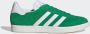 Adidas Originals Gazelle Green Cloud White Core White- Green Cloud White Core White - Thumbnail 17