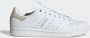 Adidas Originals Stan Smith Dames Cloud White Wonder Beige Silver Metallic- Dames Cloud White Wonder Beige Silver Metallic - Thumbnail 10