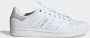 Adidas Originals Stan Smith Dames Cloud White Wonder Beige Silver Metallic- Dames Cloud White Wonder Beige Silver Metallic - Thumbnail 18