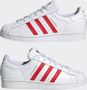 Adidas ORIGINALS Superstar Sneakers Ftwr White Better Scarlet Gold Metalic Dames - Thumbnail 15