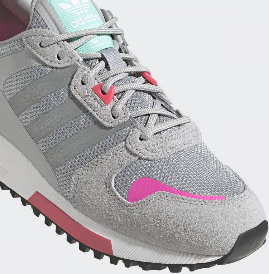 Adidas Originals Zx 700 sneakers grijs zilver roze - Schoenen.nl