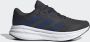 Adidas Performance Galaxy 7 hardloopschoenen antraciet blauw zwart - Thumbnail 5