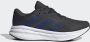 Adidas Performance Galaxy 7 hardloopschoenen antraciet blauw zwart - Thumbnail 7