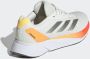 Adidas Performance Duramo SL hardloopschoenen beige wit oranje - Thumbnail 16