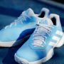 Adidas Barricade Hardcourt Schoenen Blauw - Thumbnail 13