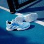 Adidas Barricade Hardcourt Schoenen Blauw - Thumbnail 17