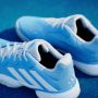 Adidas Barricade Hardcourt Schoenen Blauw - Thumbnail 10