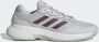 Adidas Performance Gamecourt 2.0 Tennisschoenen Dames Grijs - Thumbnail 5