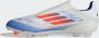 Adidas F50 League Laceless FG Cloud White Solar Red Lucid Blue- Cloud White Solar Red Lucid Blue - Thumbnail 7