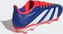 Adidas Perfor ce Predator Sr. voetbalschoenen blauw wit rood - Thumbnail 11