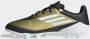 Adidas Perfor ce F50 Club Messi voetbalschoenen metallic goud wit zwart - Thumbnail 7