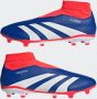 Adidas Predator League Laceless FG Lucid Blue Cloud White Solar Red- Lucid Blue Cloud White Solar Red - Thumbnail 15