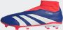 Adidas Predator League Laceless FG Lucid Blue Cloud White Solar Red- Lucid Blue Cloud White Solar Red - Thumbnail 17