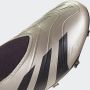 Adidas Predator League Laceless FG Platinum Metallic Aurora Black Turbo Platinum Metallic Aurora Black Turbo - Thumbnail 9