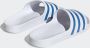 Adidas Originals Adilette Aqua Badslippers Adilette Dames ftwr white blue fusion met. ftwr white maat: 40.5 beschikbare maaten:37 38 39 40.5 42 - Thumbnail 7