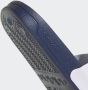 Adidas Adilette Shower Badge of Sport Cloudfoam Sandalen blauw - Thumbnail 8