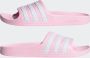 Adidas Sportswear Adilette Aqua badslippers roze wit Rubber 34 - Thumbnail 14