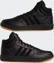 Adidas Sportswear Hoops 3.0 Mid Classic Vintage Schoenen Unisex Zwart - Thumbnail 11