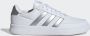 Adidas Breaknet 2.0 dames sneakers wit zilver Uitneembare zool - Thumbnail 16