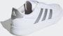 Adidas Breaknet 2.0 dames sneakers wit zilver Uitneembare zool - Thumbnail 19