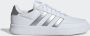 Adidas Breaknet 2.0 dames sneakers wit zilver Uitneembare zool - Thumbnail 23