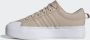 Adidas Sportswear Bravada 2.0 Platform Schoenen Dames Beige - Thumbnail 4