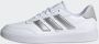 Adidas Sportswear Courtblock Schoenen Dames Wit - Thumbnail 17