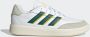 Adidas Courtblock heren sneakers wit groen 1 3 Uitneembare zool - Thumbnail 8