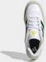 Adidas Courtblock heren sneakers wit groen 1 3 Uitneembare zool - Thumbnail 10