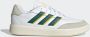 Adidas Courtblock heren sneakers wit groen 1 3 Uitneembare zool - Thumbnail 15