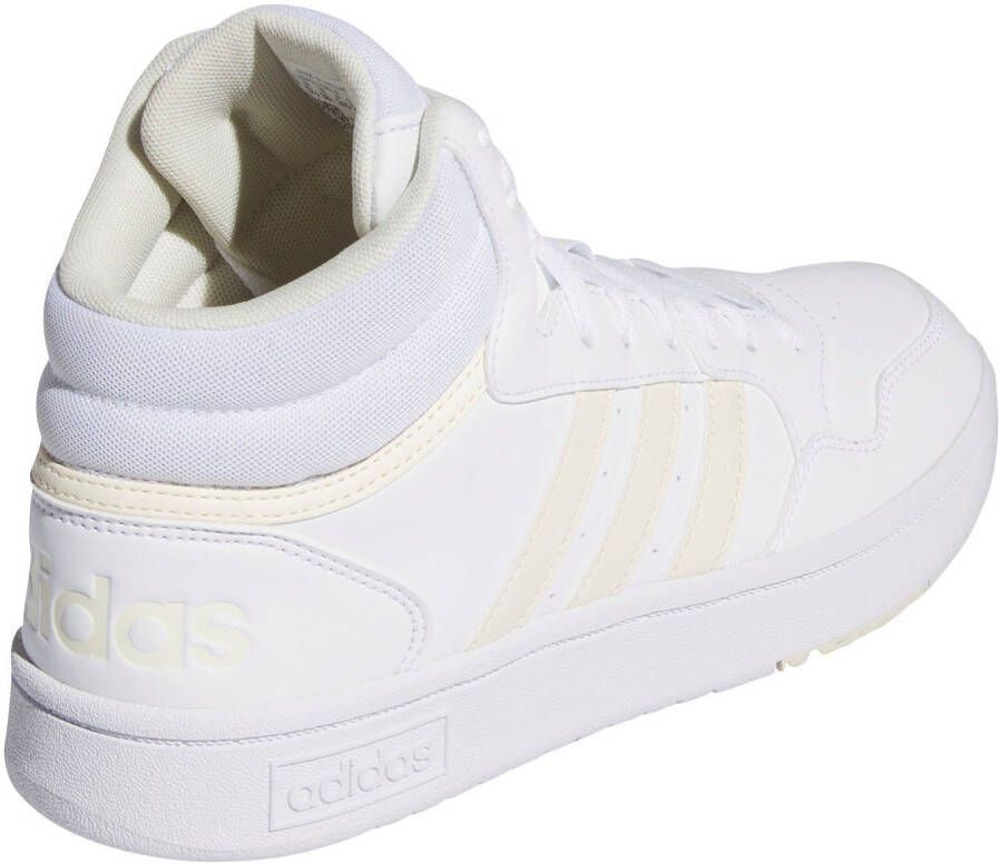 Adidas Hoops 3.0 Mid dames sneaker wit geel 1 3 Uitneembare zool - Foto 5