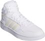 Adidas Hoops 3.0 Mid dames sneaker wit geel 1 3 Uitneembare zool - Thumbnail 7